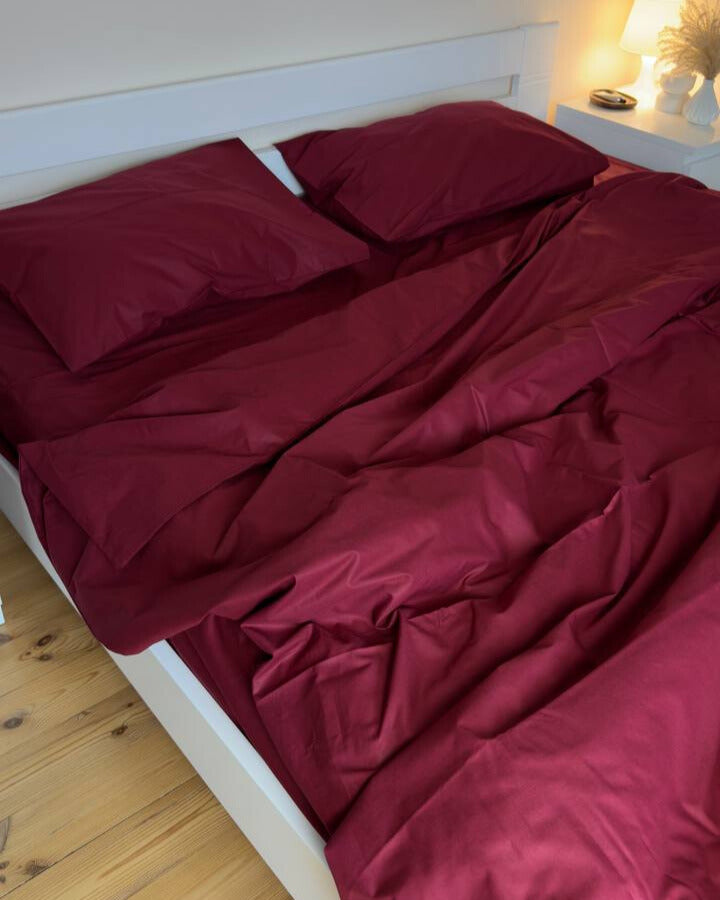 Bedding Set - "Bordeaux Velvet"