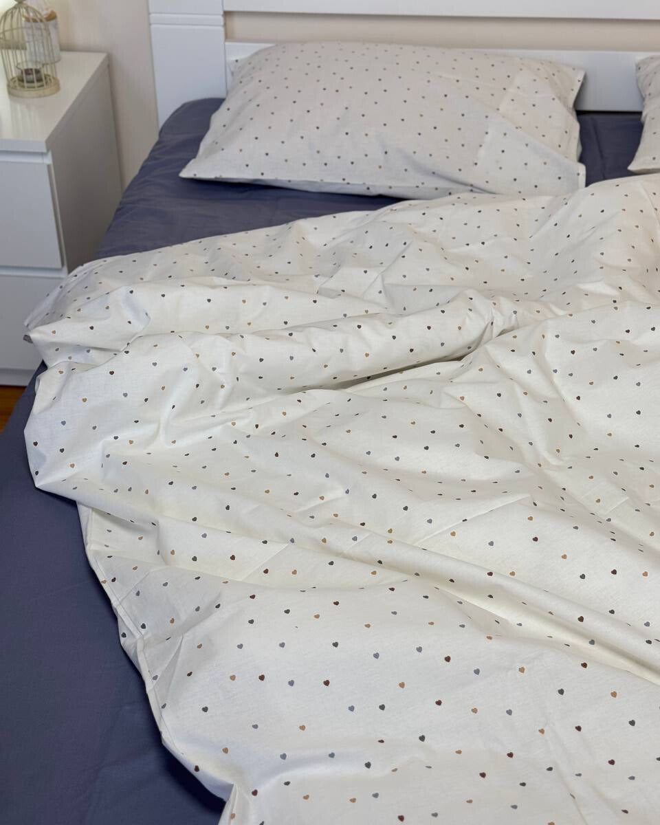 Bedding Set - " Sweet Hearts"