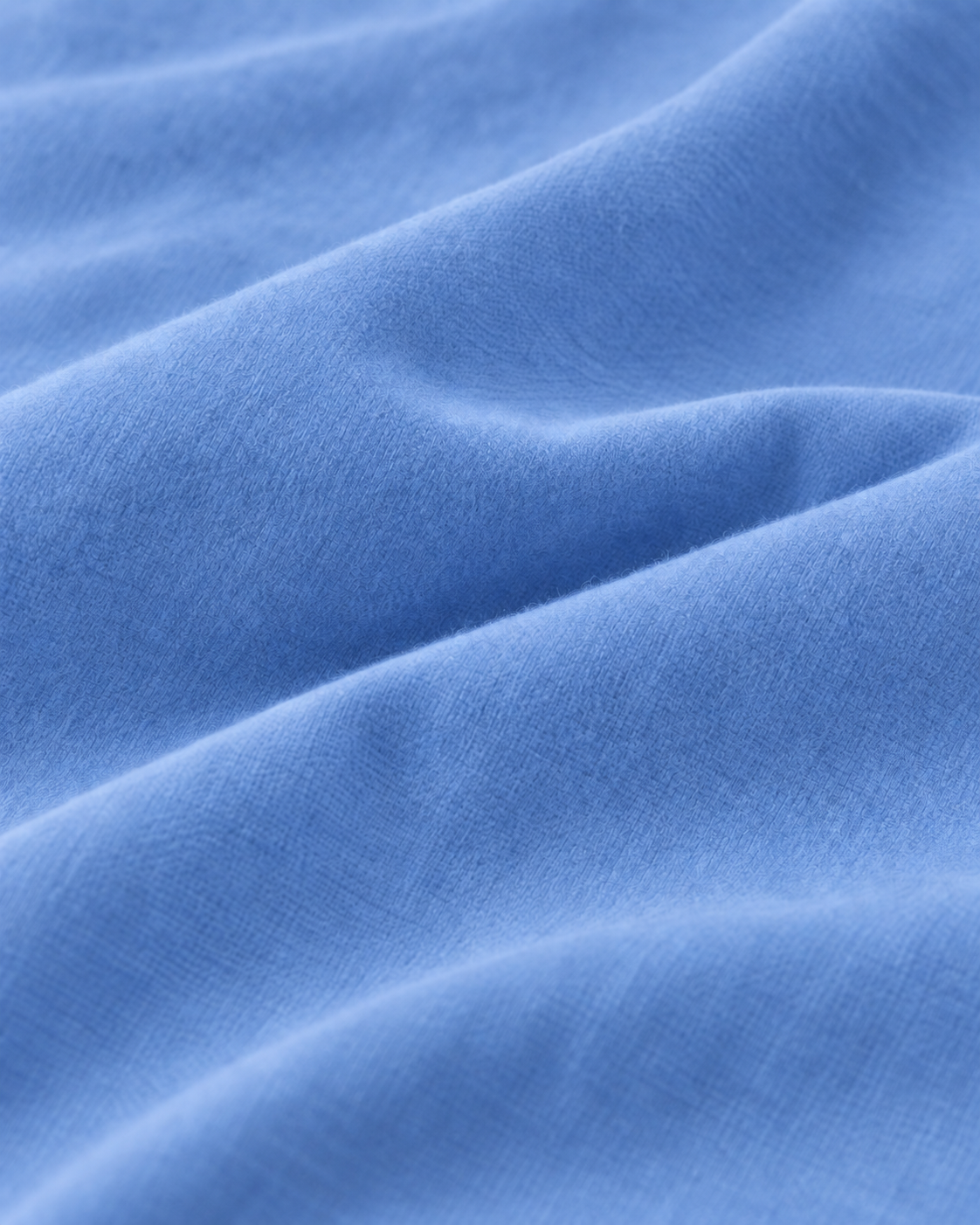 Pure Brushed Cotton Bedding Set – Sky Blue