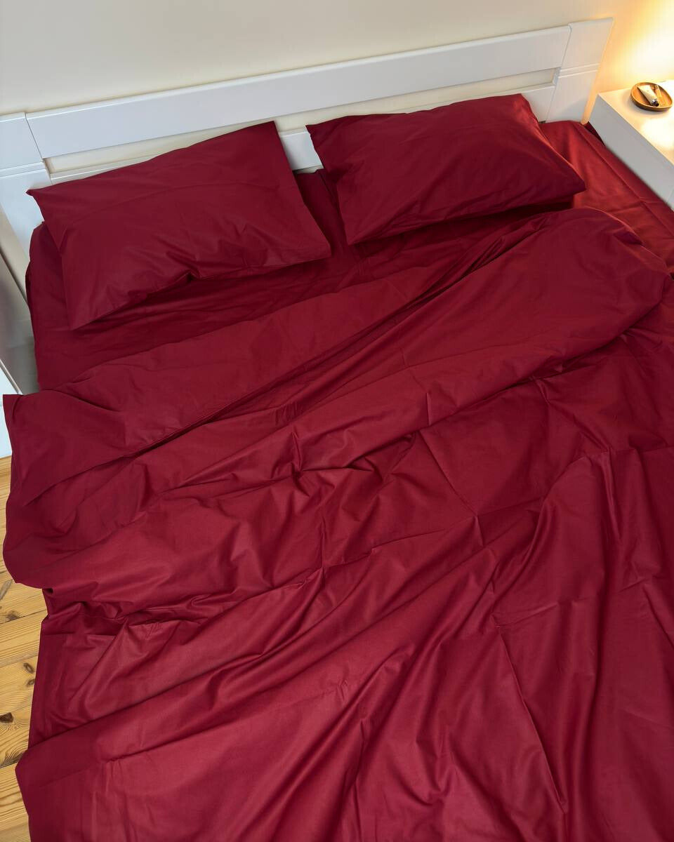 Bedding Set - "Bordeaux Velvet"