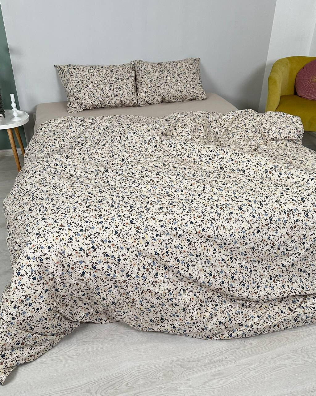 Premium Ranforce Cotton Bedding Set – Meadow Whisper