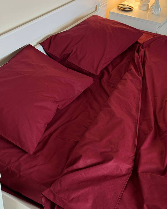 Bedding Set - "Bordeaux Velvet"