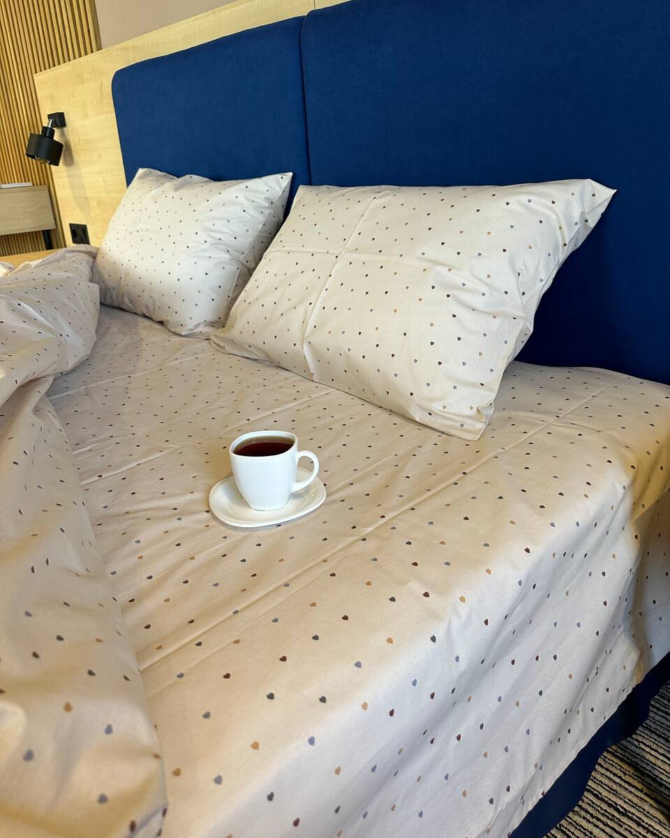 Bedding Set - "Soft Hearts"