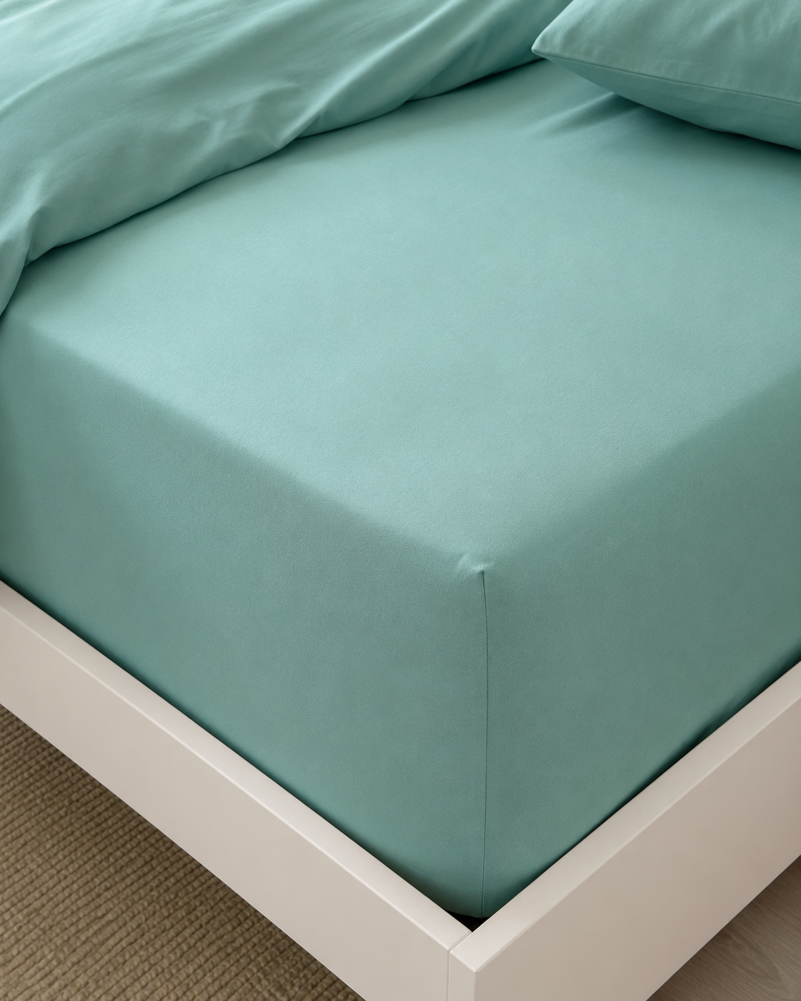 Ranforce Cotton Bedding Set – Aqua Calm