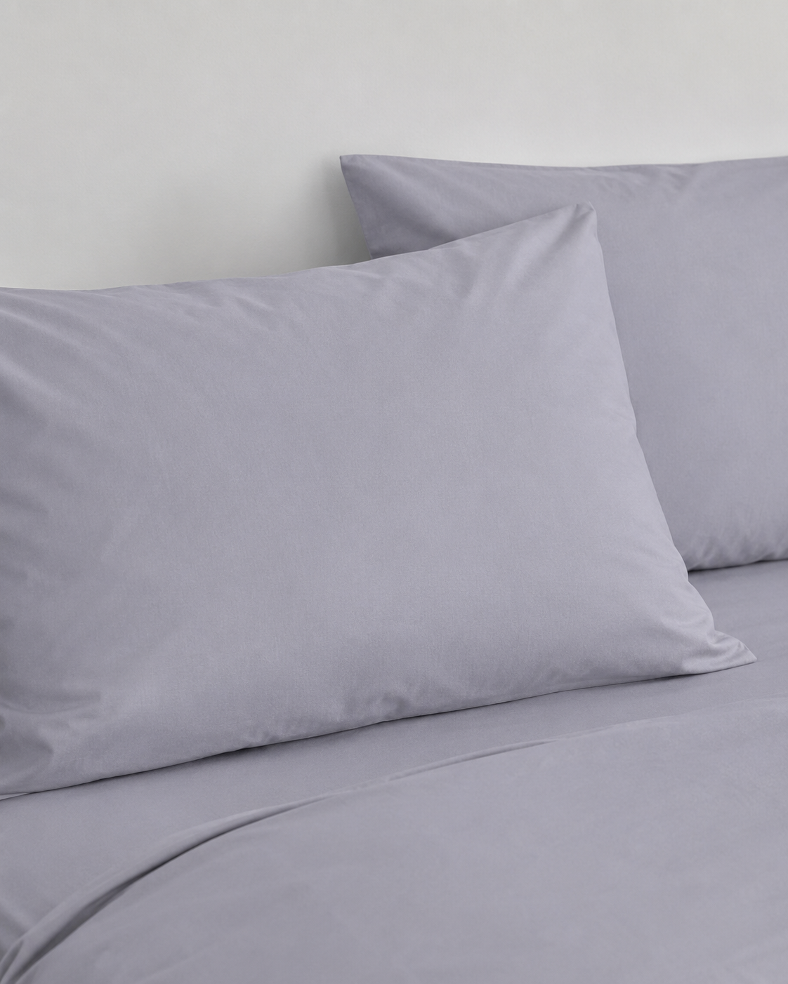 Ranforce Cotton Bedding Set – Stone Grey