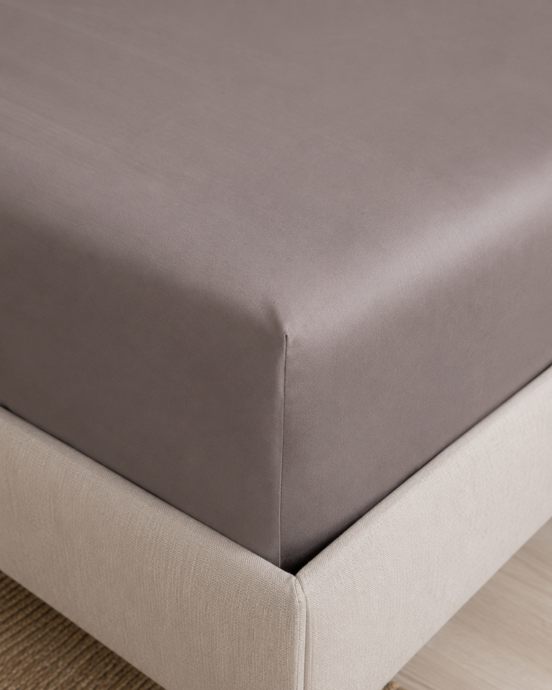 Luxury Cotton Sateen Bedding Set – Cocoa Calm