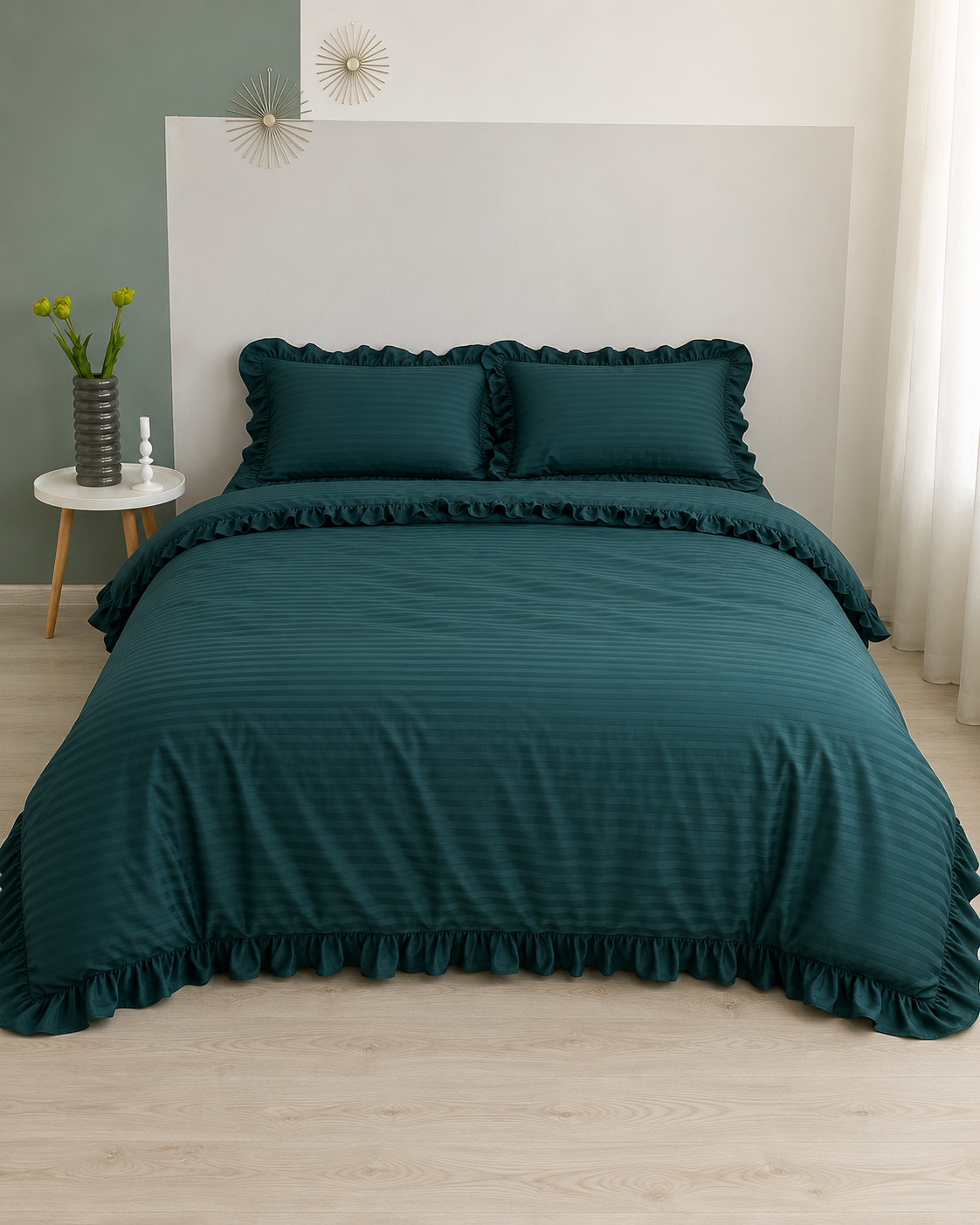 Ruffle bedding collection