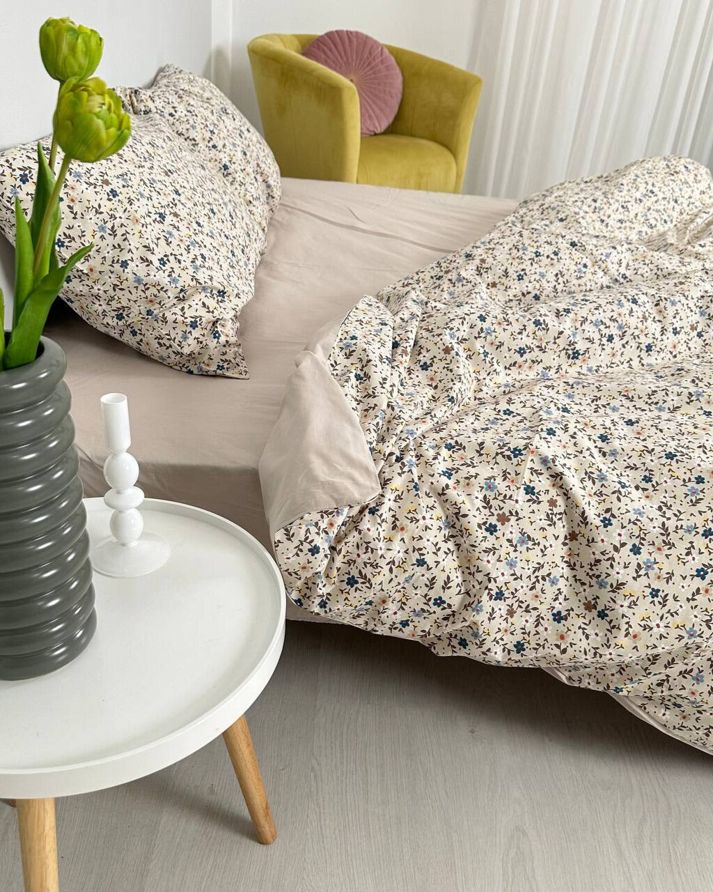 Premium Ranforce Cotton Bedding Set – Meadow Whisper