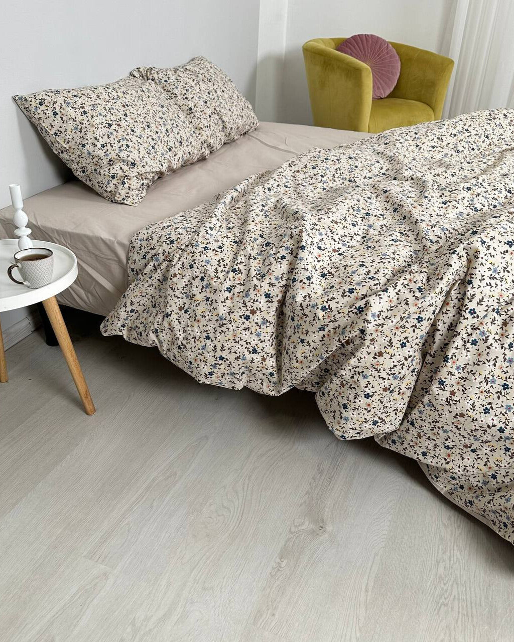 Premium Ranforce Cotton Bedding Set – Meadow Whisper