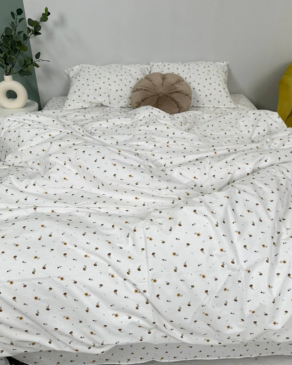 Premium Ranforce Cotton Bedding Set – Autumn Sprinkles