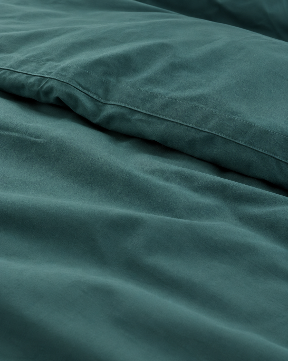 Ranforce Cotton Bedding Set – Deep Emerald